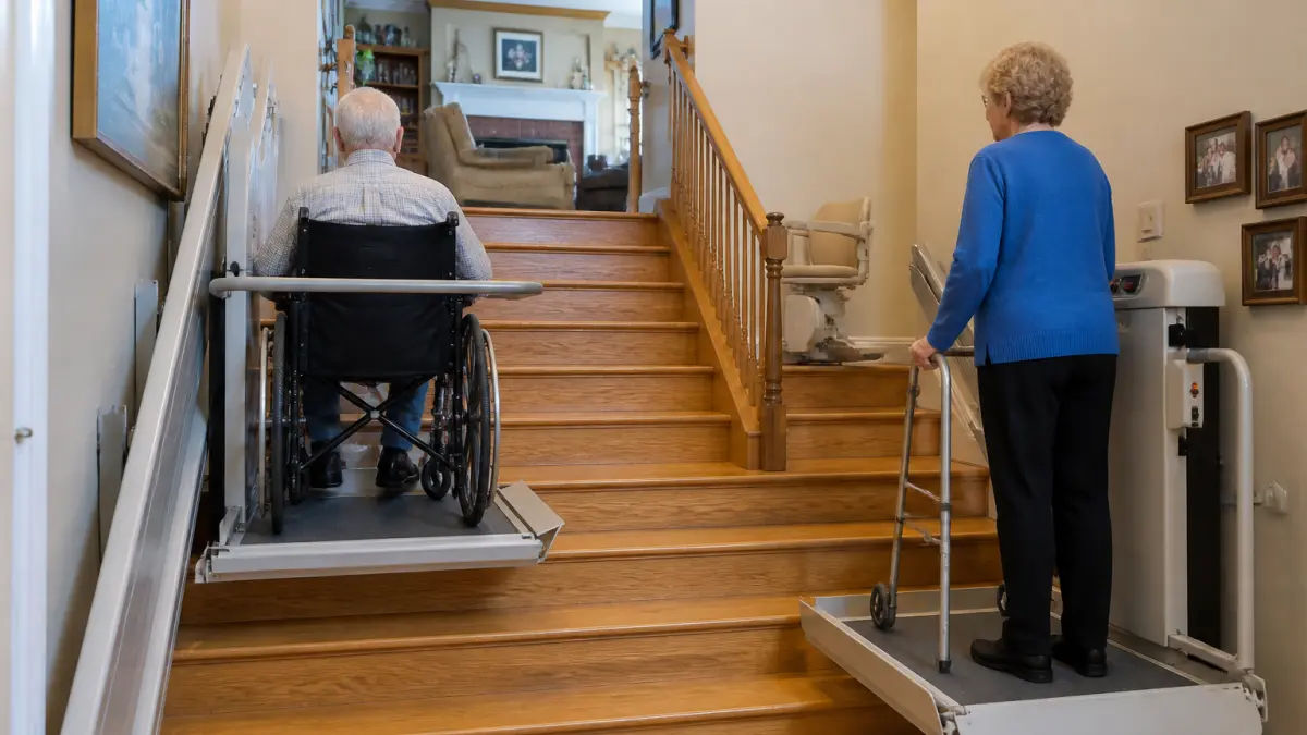 Plateforme monte-escalier : différences avec le fauteuil classique