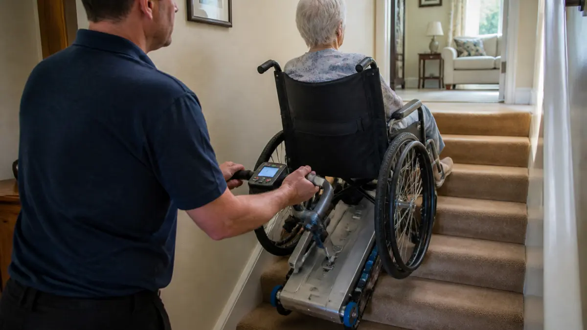 Monte-escalier sans travaux : les solutions légères pour seniors