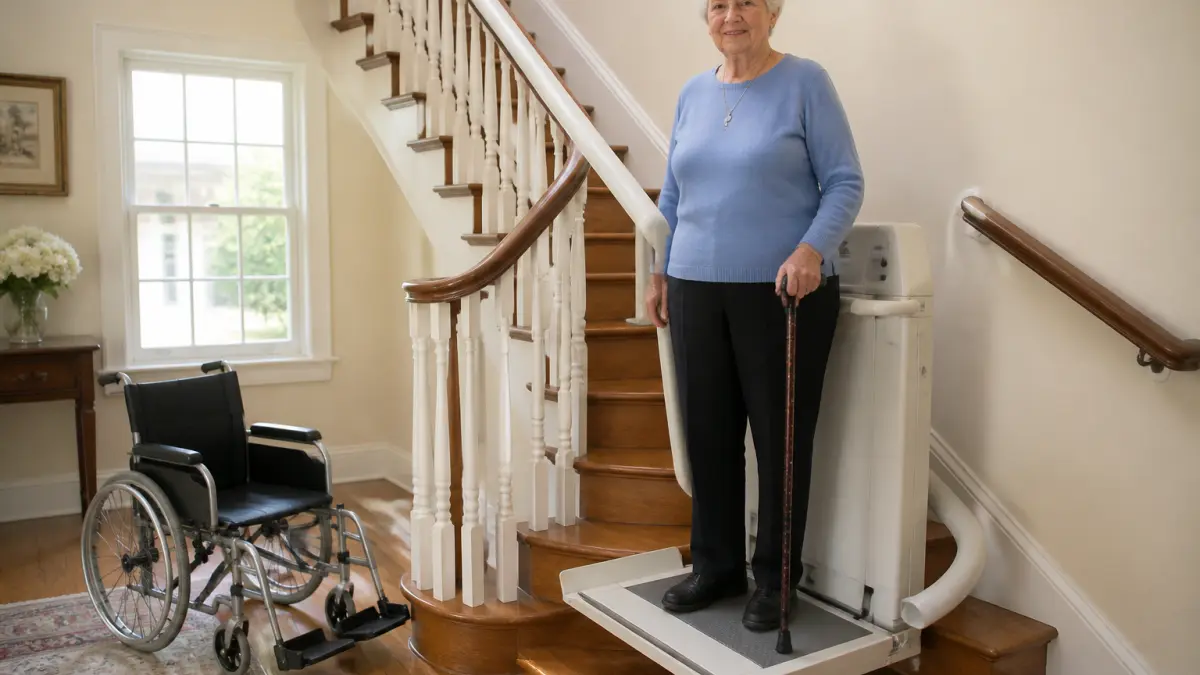 Plateforme monte-escalier : différences avec le fauteuil classique