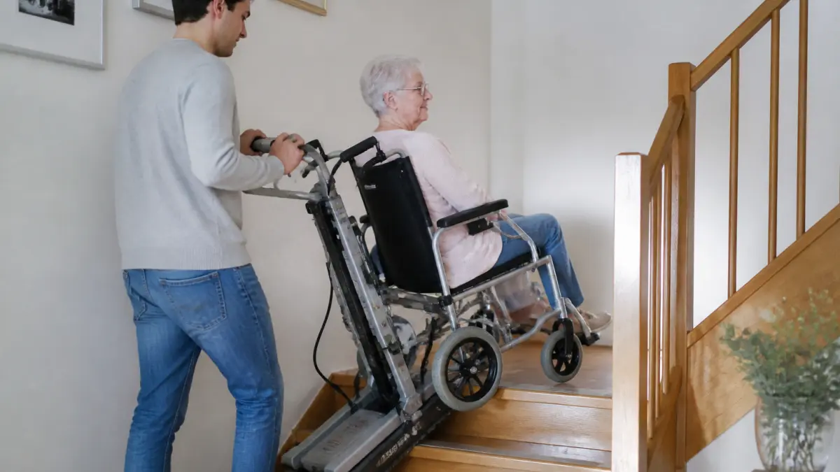 Monte-escalier sans travaux : les solutions légères pour seniors