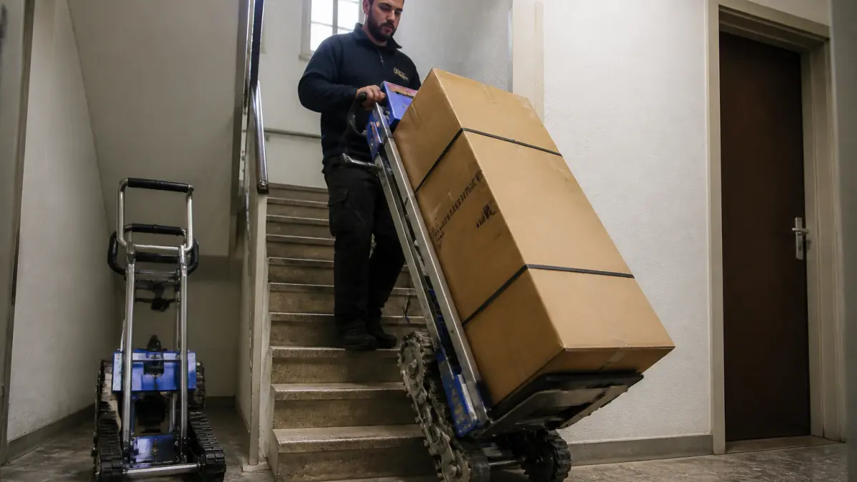 Diable monte-escalier électrique : à quoi ça sert et quel modèle choisir ?