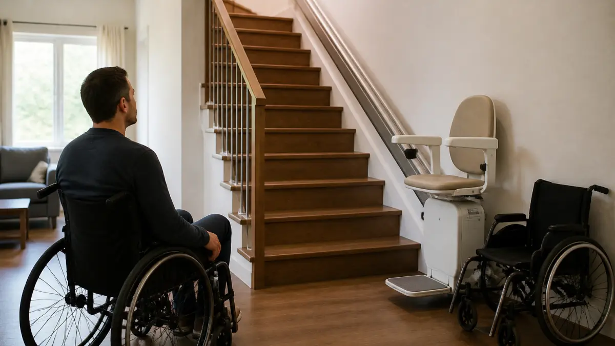 Monte-escalier pour fauteuil roulant : prix et compatibilité