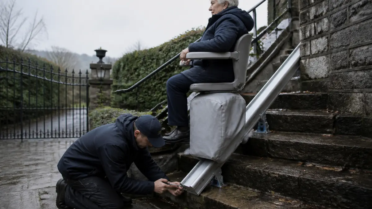 Monte-escalier extérieur : tout ce qu'il faut vérifier avant d'acheter