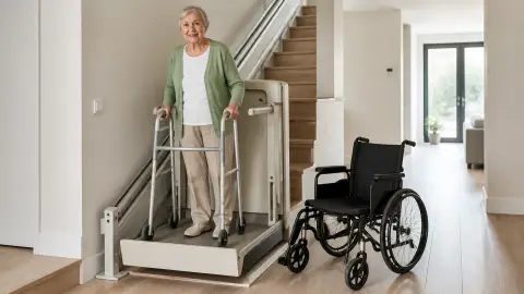 Plateforme monte-escalier : différences avec le fauteuil classique