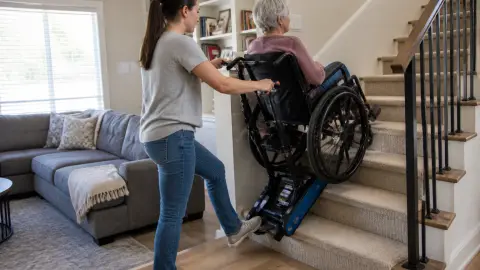 Monte-escalier sans travaux : les solutions légères pour seniors
