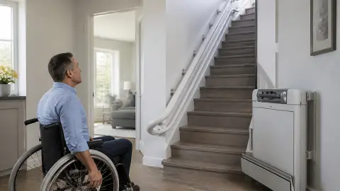 Monte-escalier pour fauteuil roulant : prix et compatibilité