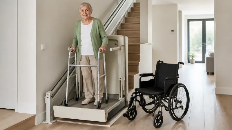 Plateforme monte-escalier : différences avec le fauteuil classique
